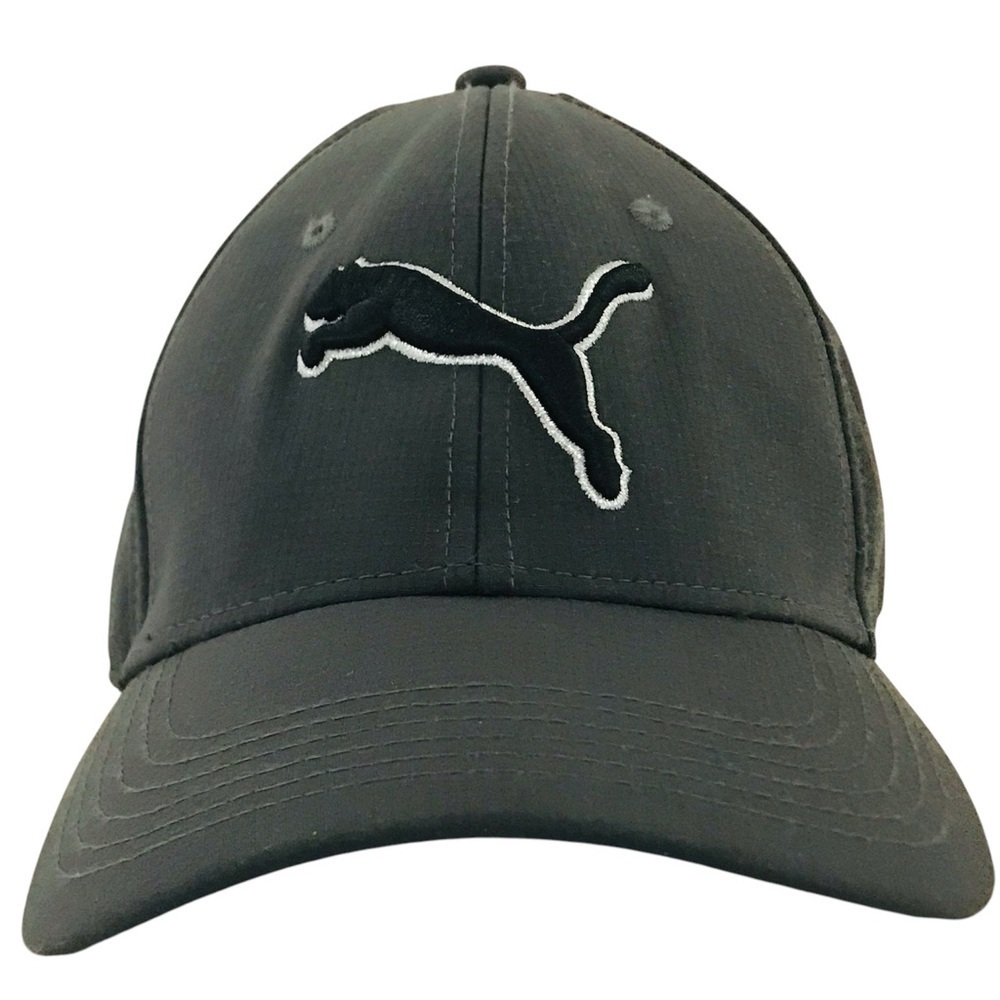 Puma Evercat Dillon Stretch Fitted to Size L/XL Grey Ball Cap